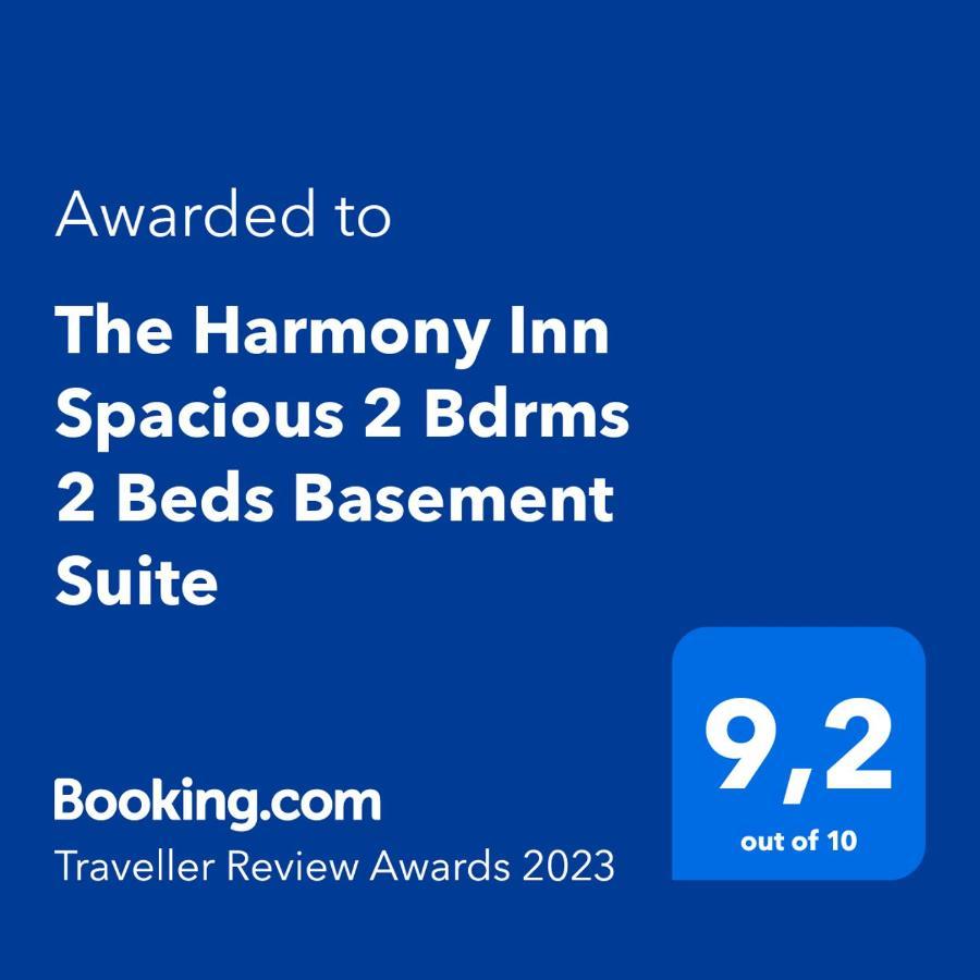 The Harmony Inn Spacious 2 Bdrms 2 Beds Basement Suite Surrey Dış mekan fotoğraf